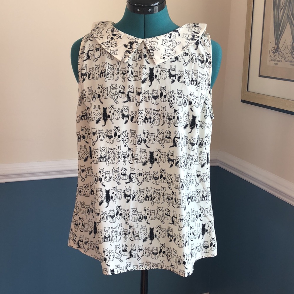 Cat blouse!